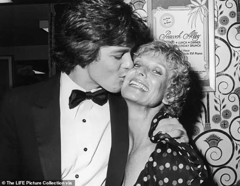 cloris leachman con il figlio bryan 