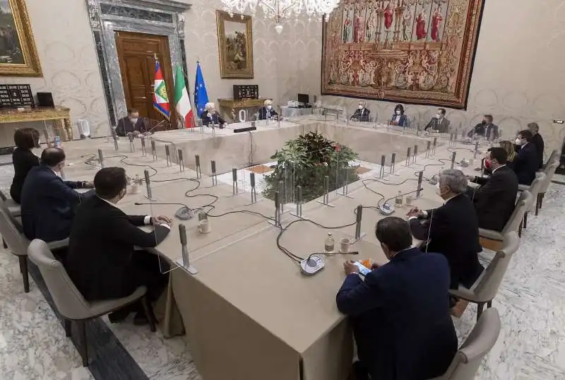 delegazione del centrodestra al quirinale 