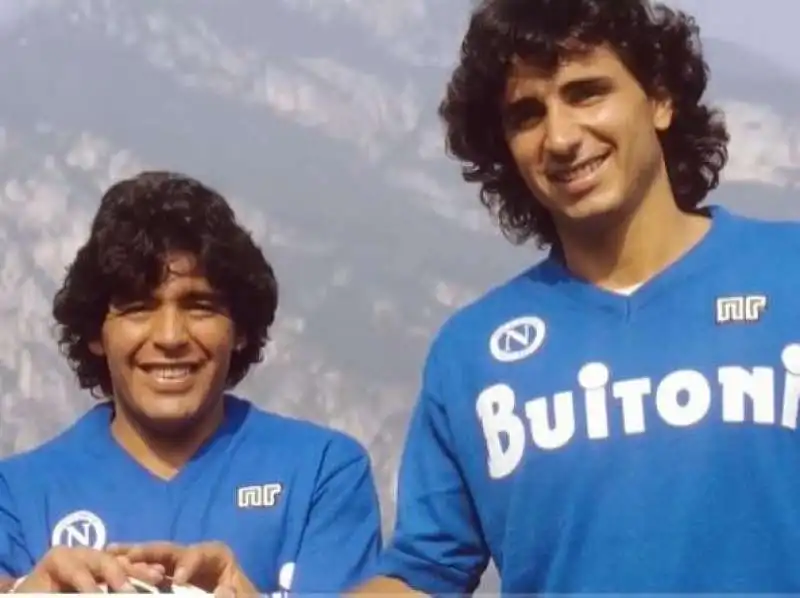 diego armando maradona andrea carnevale 