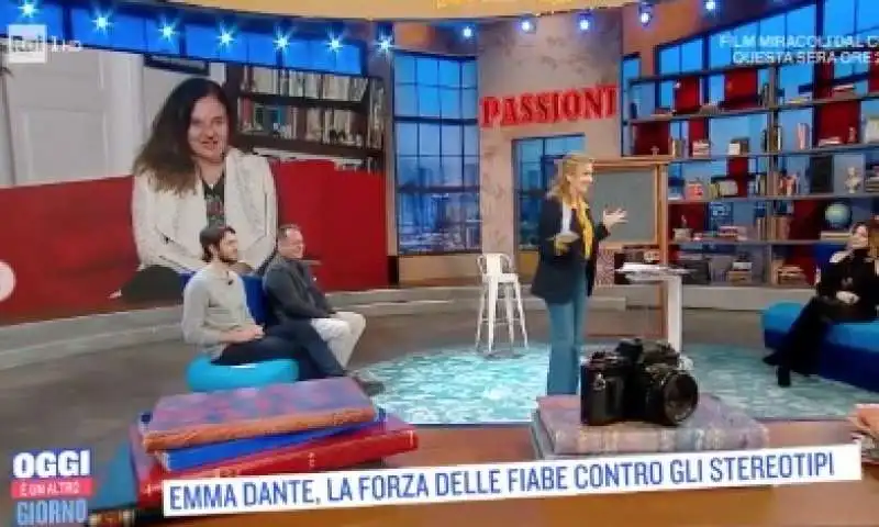 emma dante a 'oggi e' un'altro giorno' 3