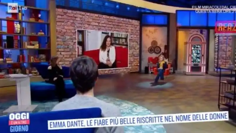 emma dante a 'oggi e' un'altro giorno' 8