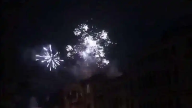 fuochi d'artificio sopra al carcere santa maria maggiore di venezia 1