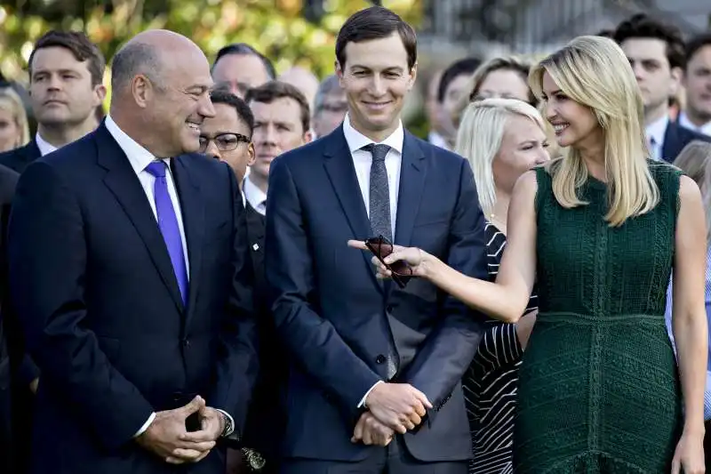 gary cohn jared kushner ivanka trump 