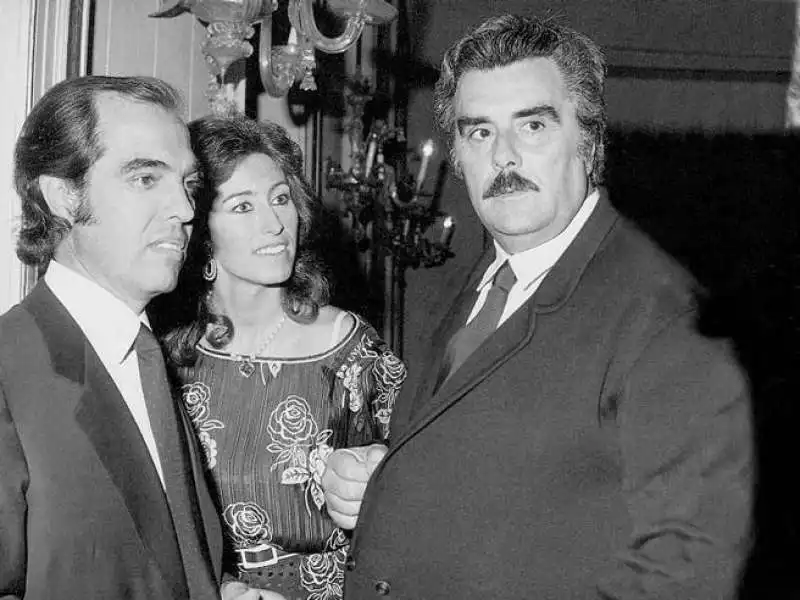 gian marco e letizia moratti con vincenzo muccioli 