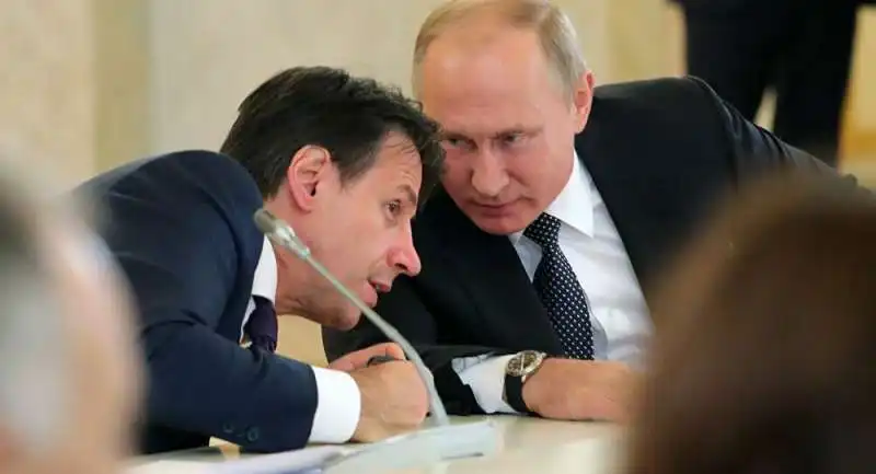 giuseppe conte vladimir putin