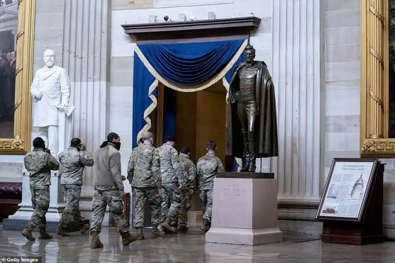 guardia nazionale al congresso 