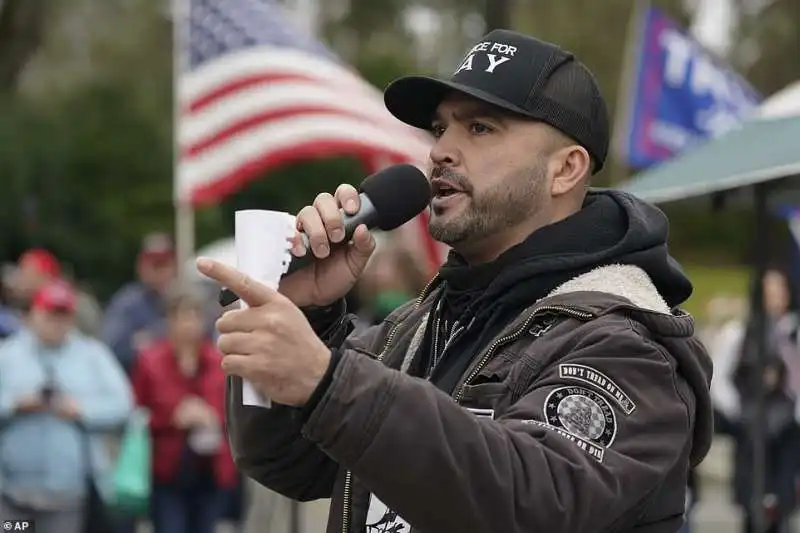 joey gibson, leader di patriot prayer 