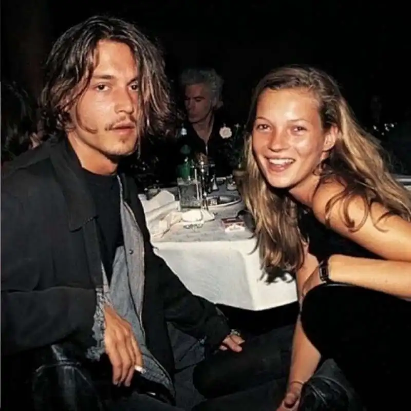 JOHNNY DEPP KATE MOSS 