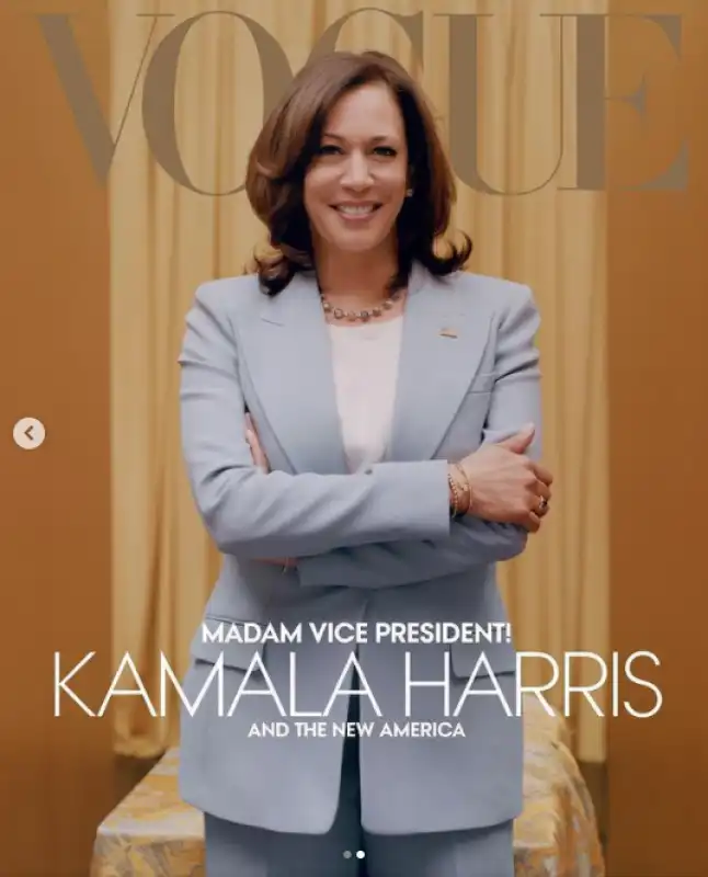 kamala harris vogue