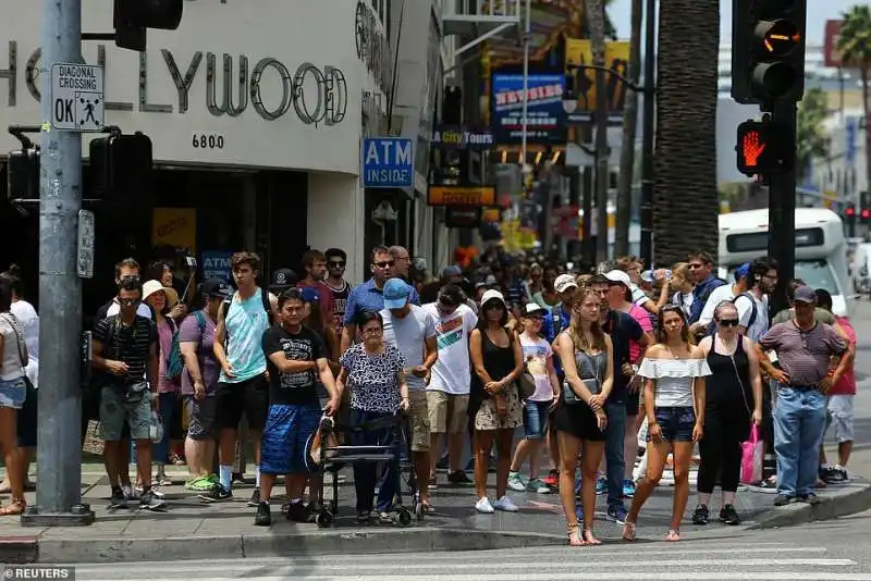 l hollywood boulevard prima del coronavirus  2