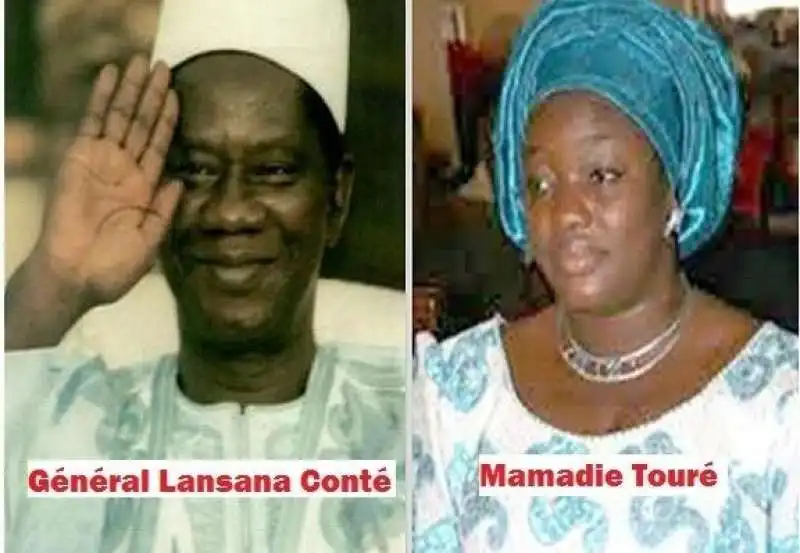 lansana conte' mamadie toure'