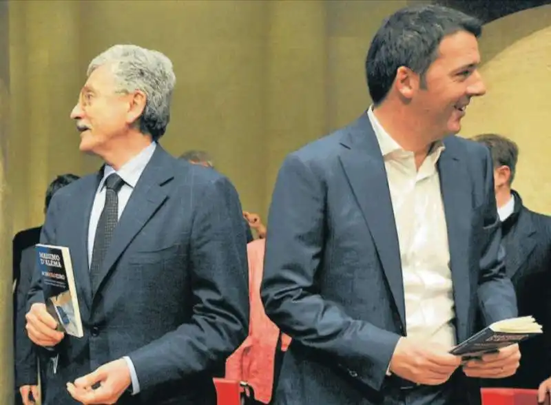 MASSIMO DALEMA E MATTEO RENZI