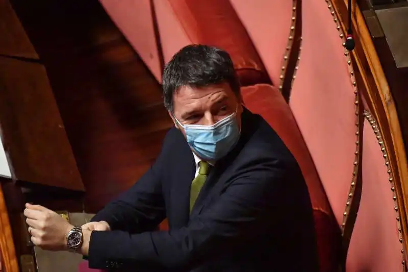 matteo renzi  al senato 