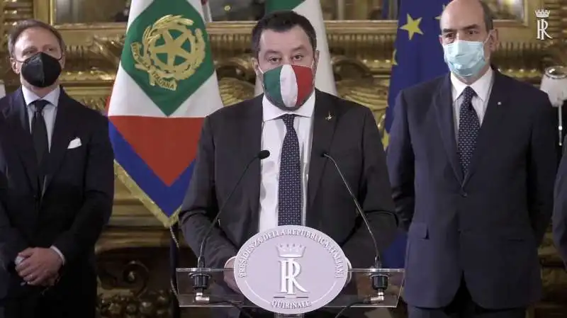 MATTEO SALVINI AL QUIRINALE