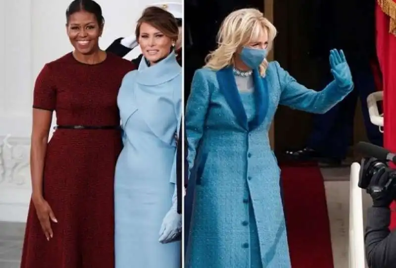 michelle obama, melania trump e jill biden