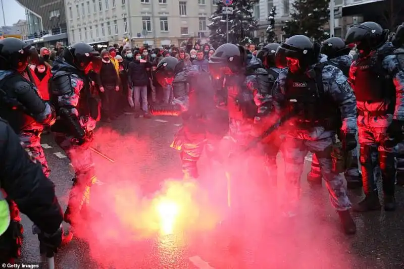 proteste per la liberazione di navalny 19