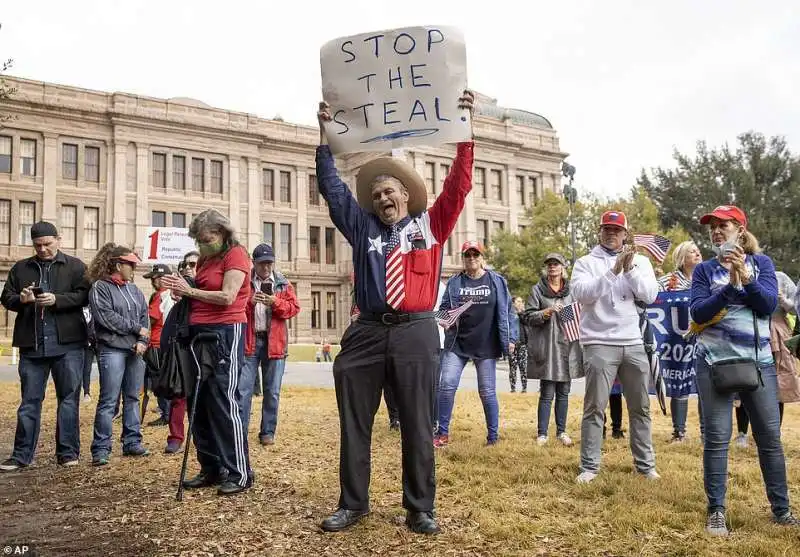 proteste pro trump in texas