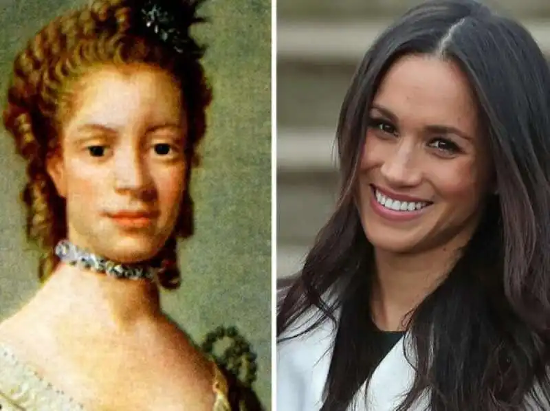 regina carlotta e meghan markle