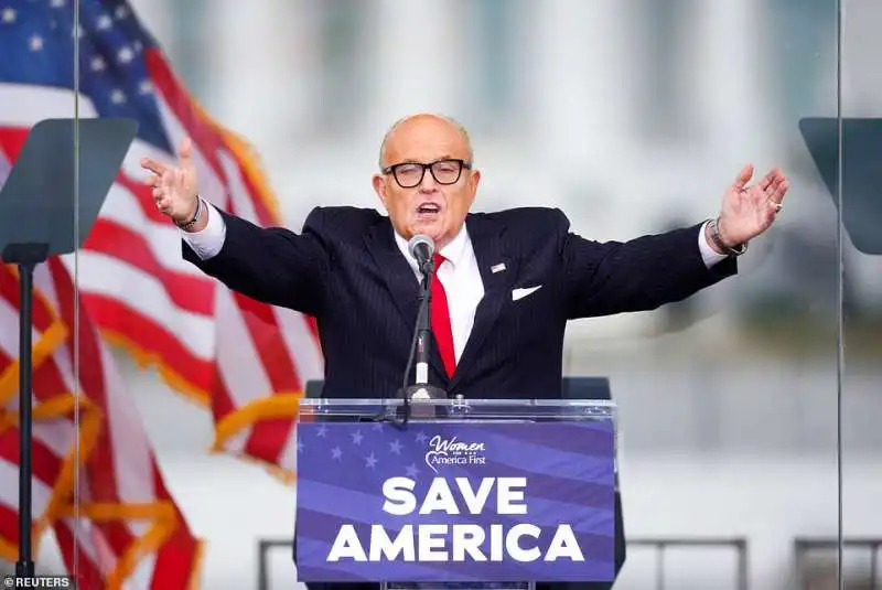 rudy giuliani   save america march 