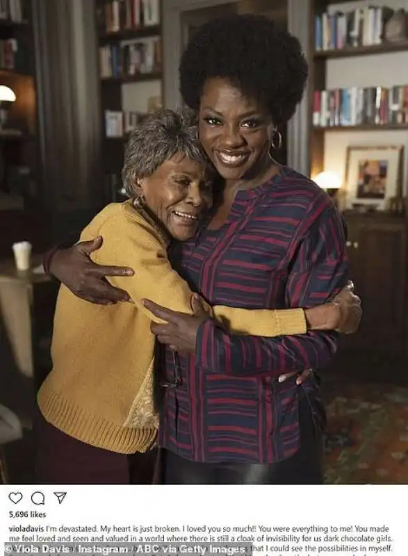 viola davis ricorda cicely tyson