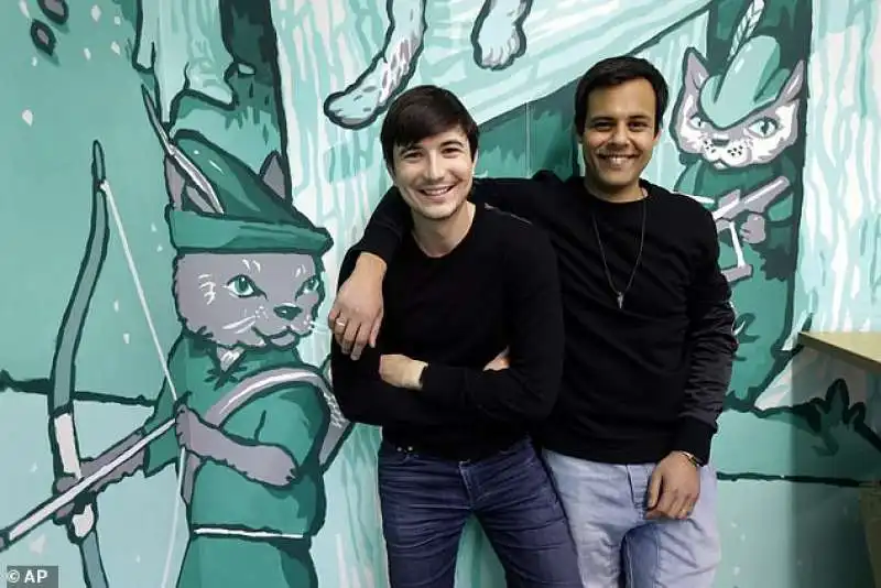 vlad tenev e baijy bhatt   fondatori di robinhood