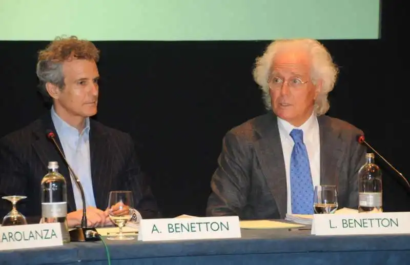 alessandro e luciano benetton