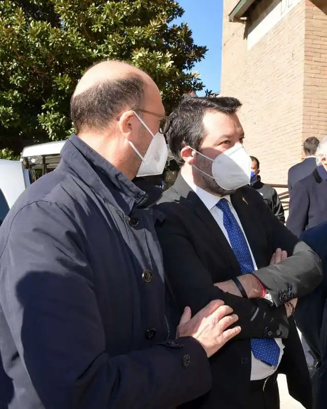 angelino alfano  matteo salvini  foto di bacco (2)