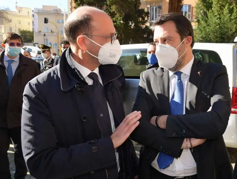 angelino alfano  matteo salvini  foto di bacco (5)