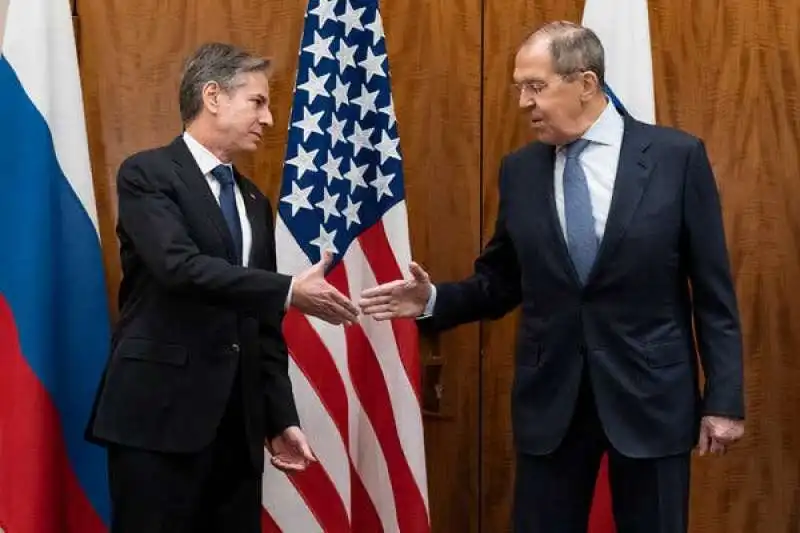 ANTONY BLINKEN SERGEI LAVROV 