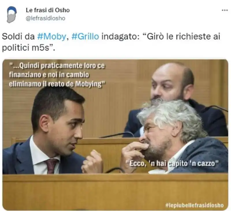 beppe grillo indagato   by osho 