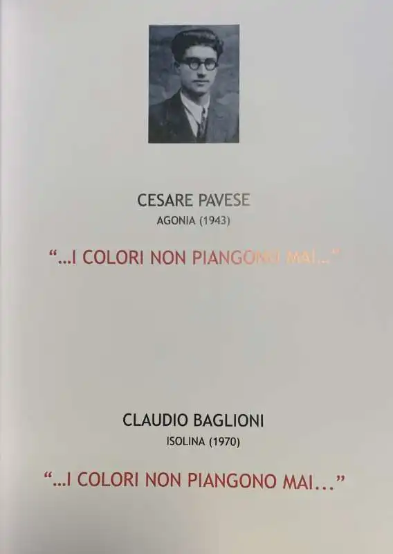 claudio baglioni copia cesare pavese    da tutti poeti con claudio