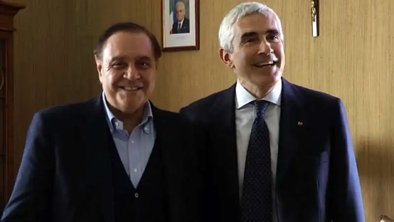 CLEMENTE MASTELLA E PIERFERDINANDO CASINI 