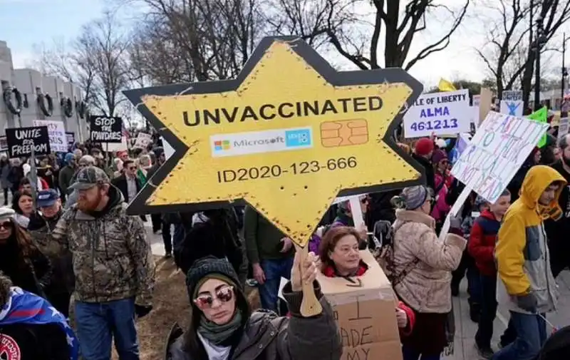 complottisti no vax negli usa 