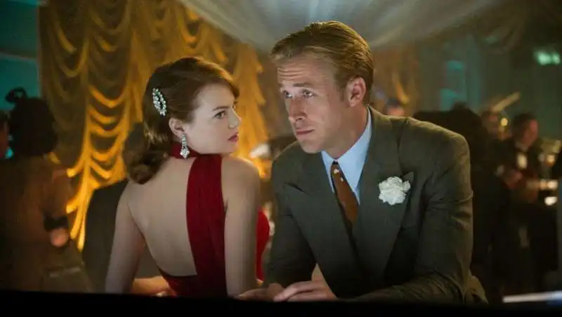 emma stone ryan gosling   gangster squad 