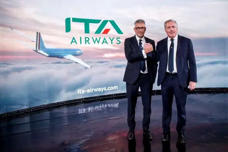 fabio lazzerini e alfredo altavilla di ita airways 7