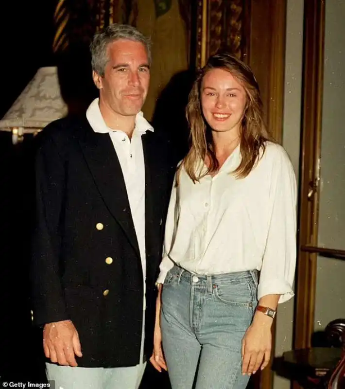 Jeffrey Epstein e Celina Midelfart 2