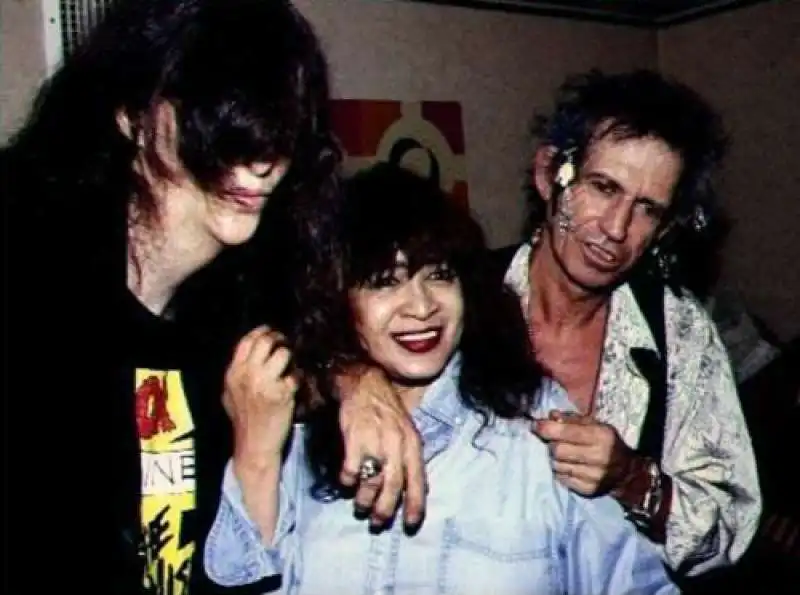 joey ramone ronnie spector keith richards