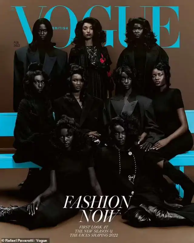 La copertina di Vogue British