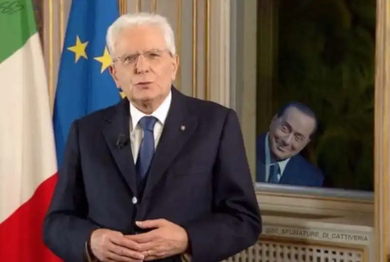 meme su berlusconi e mattarella