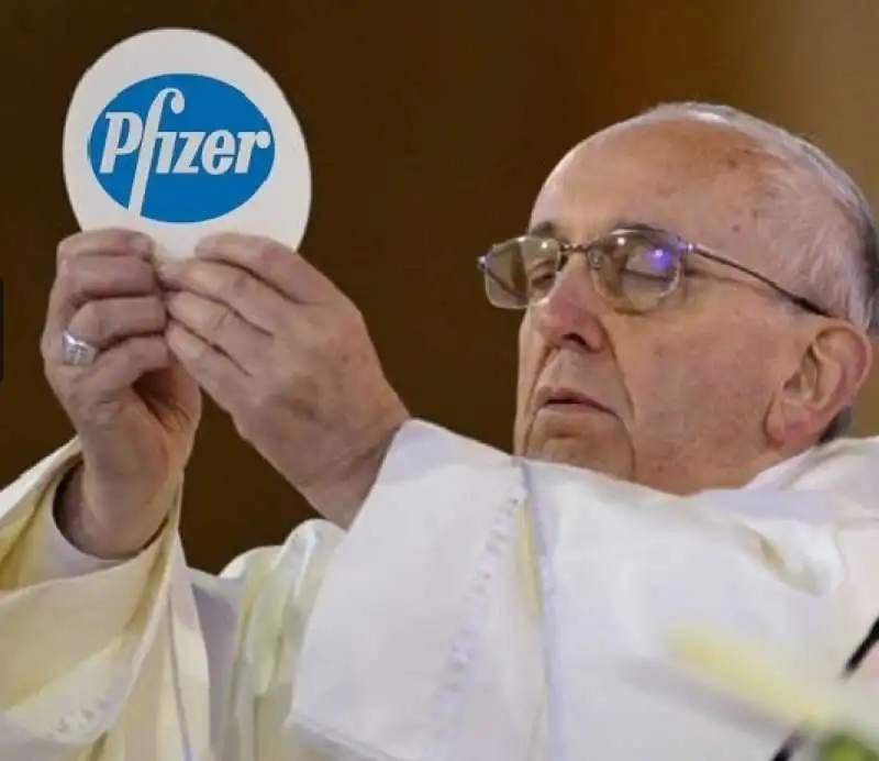 MEME SU PAPA FRANCESCO E VACCINI