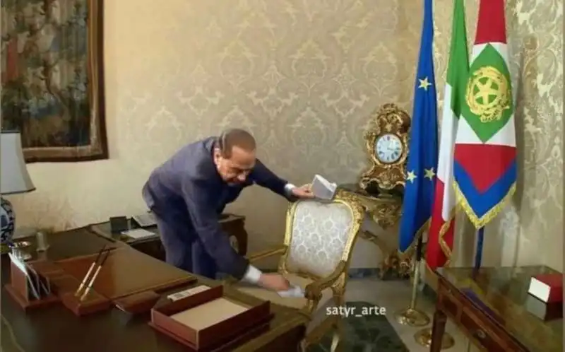 meme su Silvio Berlusconi al Quirinale