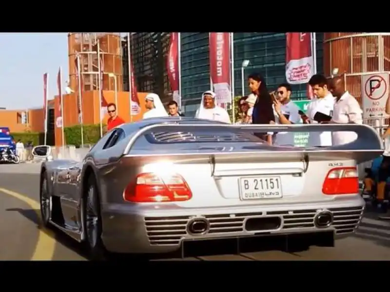 mohammed ben sulayem e la mercedes clk gtr