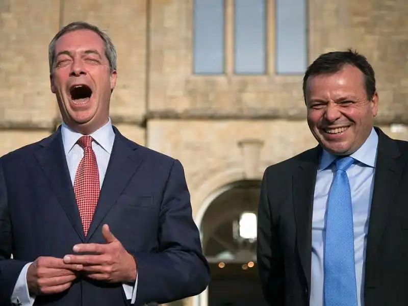 nigel farage e arron banks