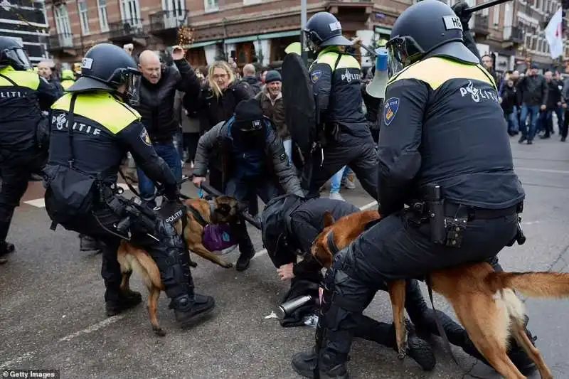 proteste no vax in olanda