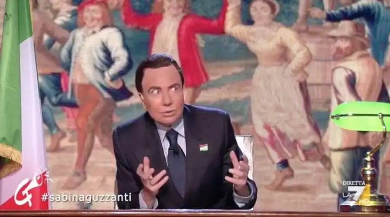 sabina guzzanti imita silvio berlusconi   14