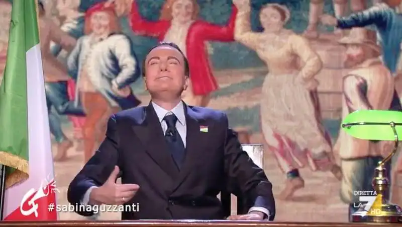 sabina guzzanti imita silvio berlusconi   7