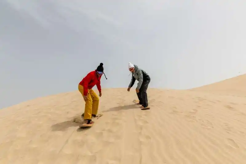 Sandboarding in Qatar