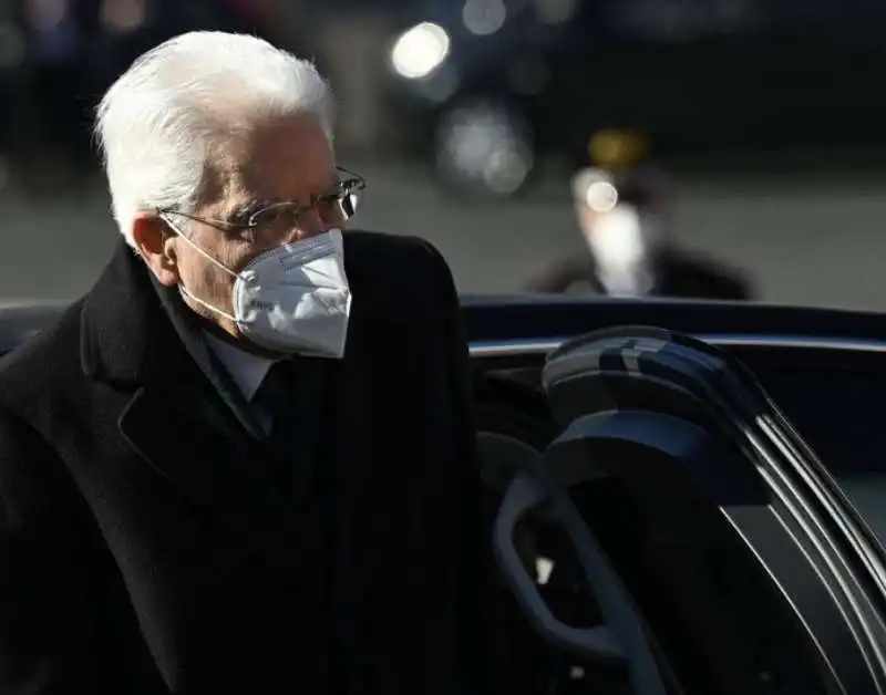 sergio mattarella funerale david sassoli 8