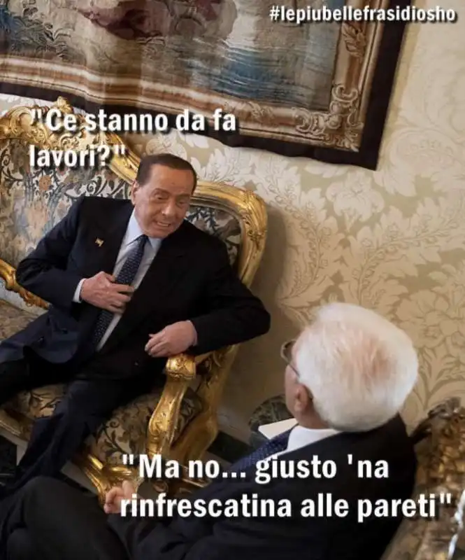 SILVIO BERLUSCONI AL QUIRINALE - BY OSHO 