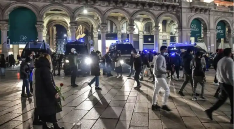 violenza a Milano